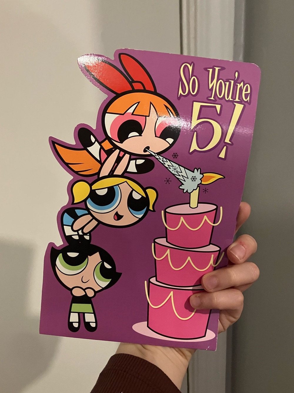 The Powerpuff Girls Cartoon Network Birthday Card New American Greetings